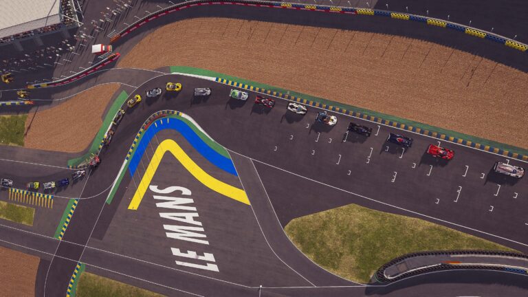 départ 24 heures du mans 2022 virtuel