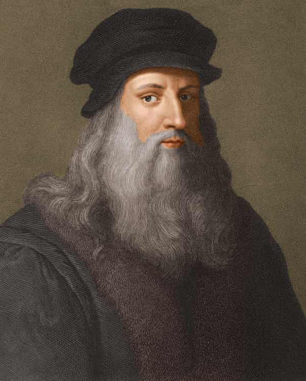 Portrait de Léonard de Vinci (1452-1519), peint vers 1510.