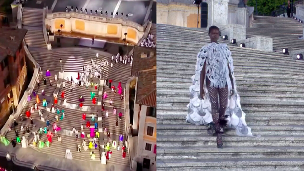 Dior contre Valentino pour le défilé de la Piazza di Spagna : « Vous avez demandé 100 mille euros »