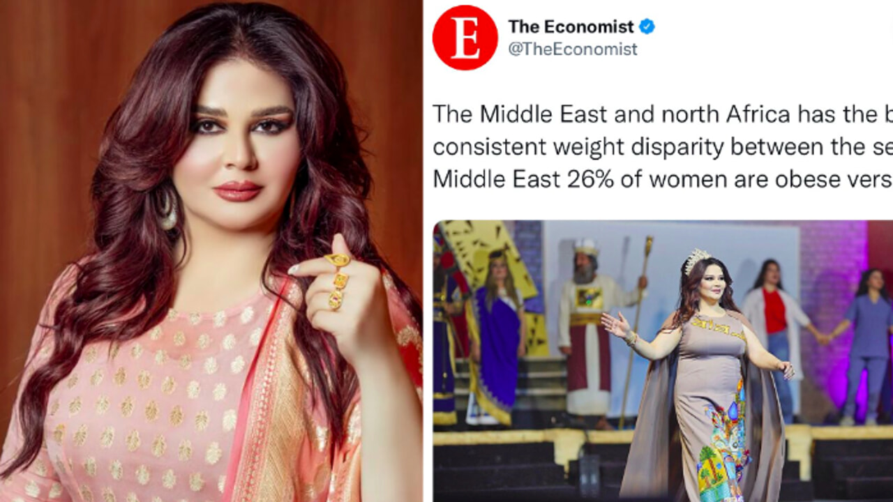 The Economist utilise une photo de lui dans un article sur l&rsquo;obésité, l&rsquo;actrice Enas Taleb le poursuit