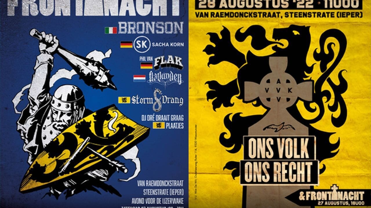 Le festival européen d&rsquo;extrême droite stoppé par 007 : « Risque d&rsquo;un rassemblement néonazi »