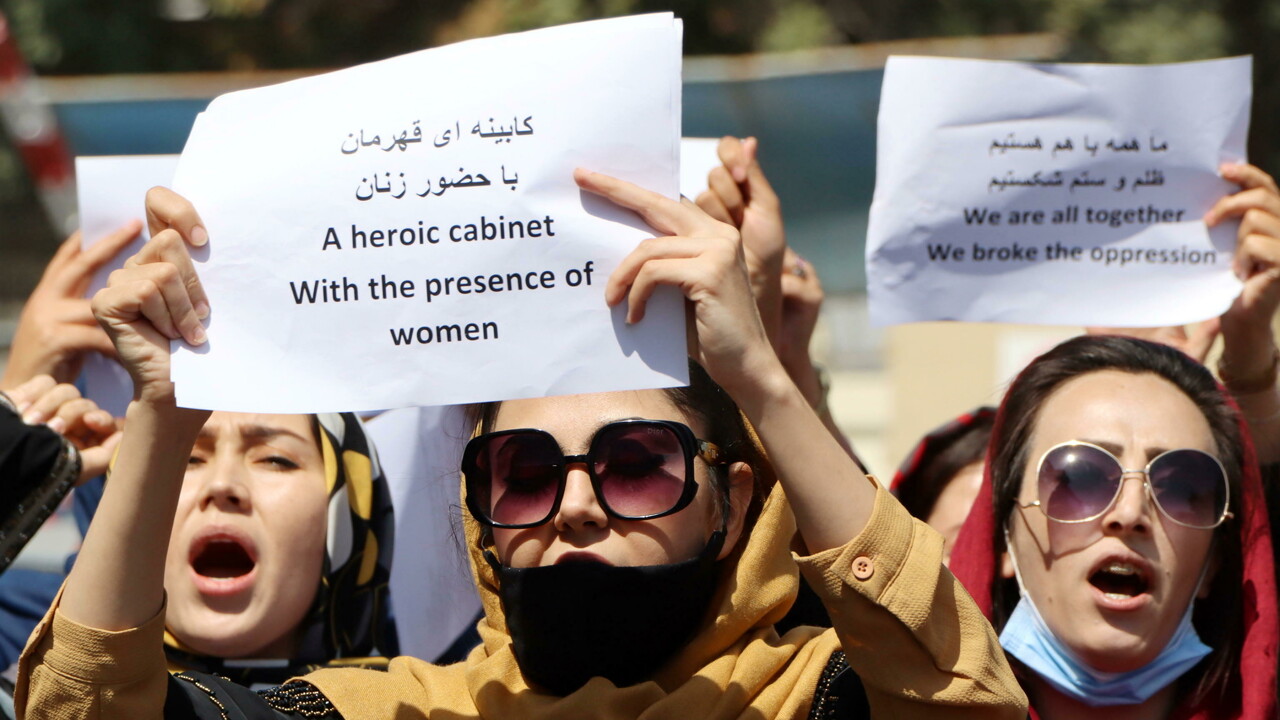 Le courage des femmes afghanes en manifestation à Kaboul