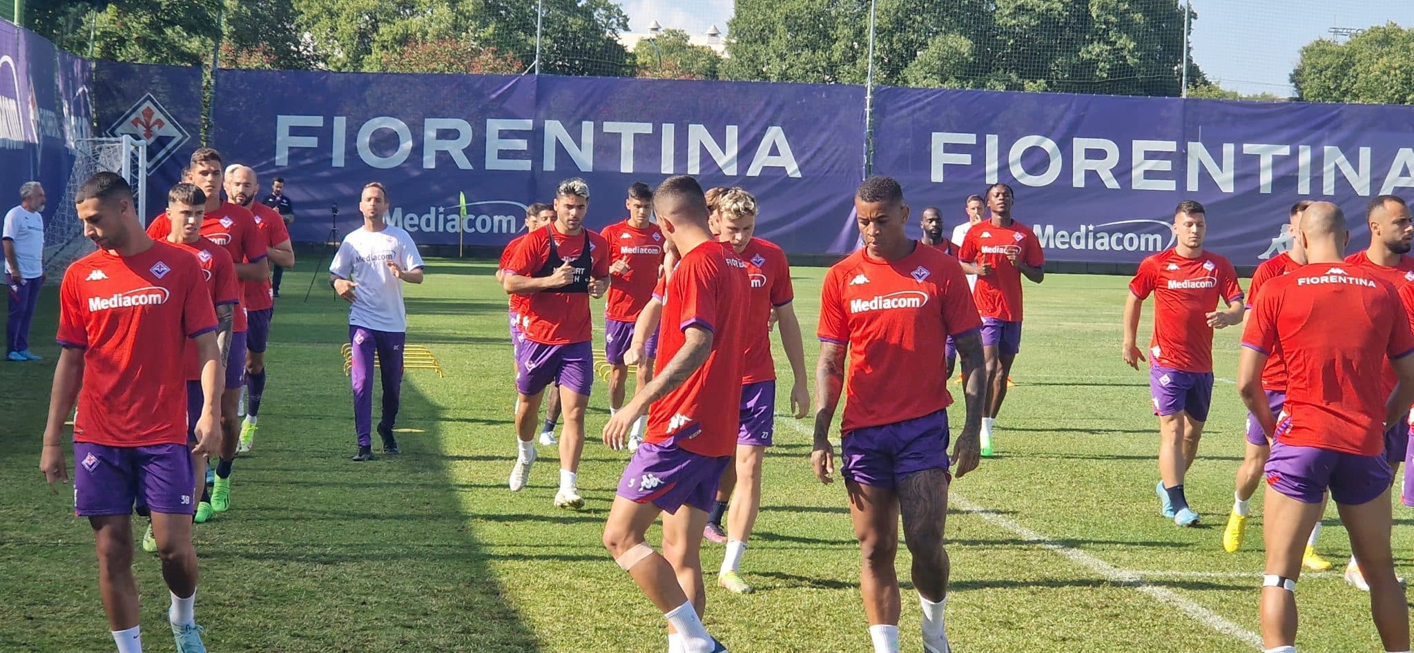 Du centre sportif : Nico Gonzalez et Duncan absents de l&rsquo;entraînement matinal de la Fiorentina
