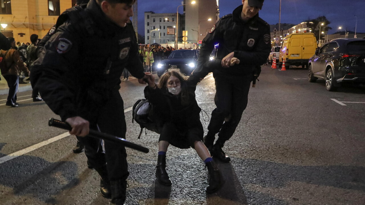 Russie, protestations contre la « mobilisation partielle » de Poutine : plus d&rsquo;un millier d&rsquo;arrestations