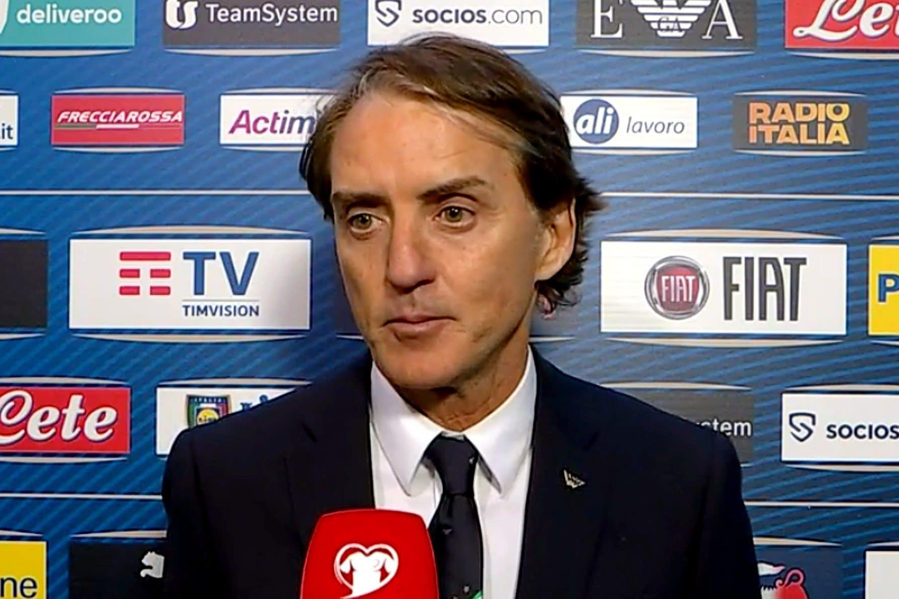 Mancini relance l&rsquo;appel : « L&rsquo;équipe nationale doit être plus aimée.  Nous n&rsquo;avons jamais créé de problèmes pour personne »