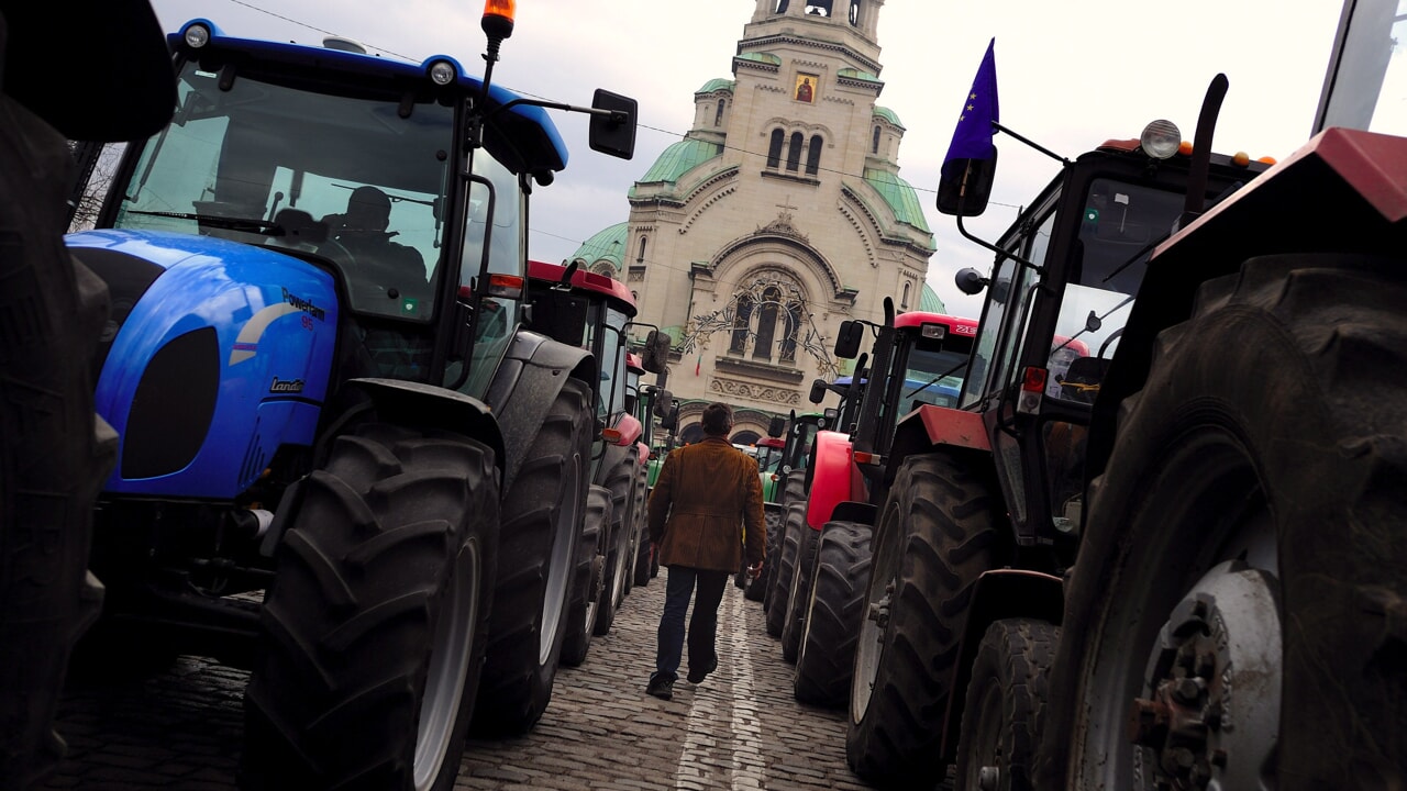 Le blé ukrainien arrive, mais les agriculteurs bulgares protestent