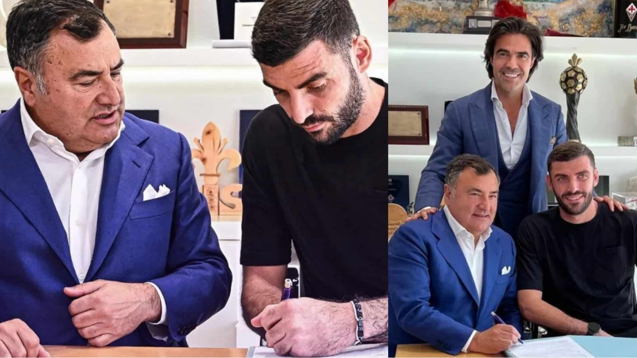 Terracciano: « Excité, ma maison à Florence, merci Fiorentina d&rsquo;avoir renouvelé mon contrat »
