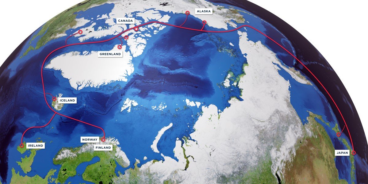 Un nouveau câble sous-marin reliera le Japon à l'Europe via le célèbre passage du Nord-Ouest • The Register