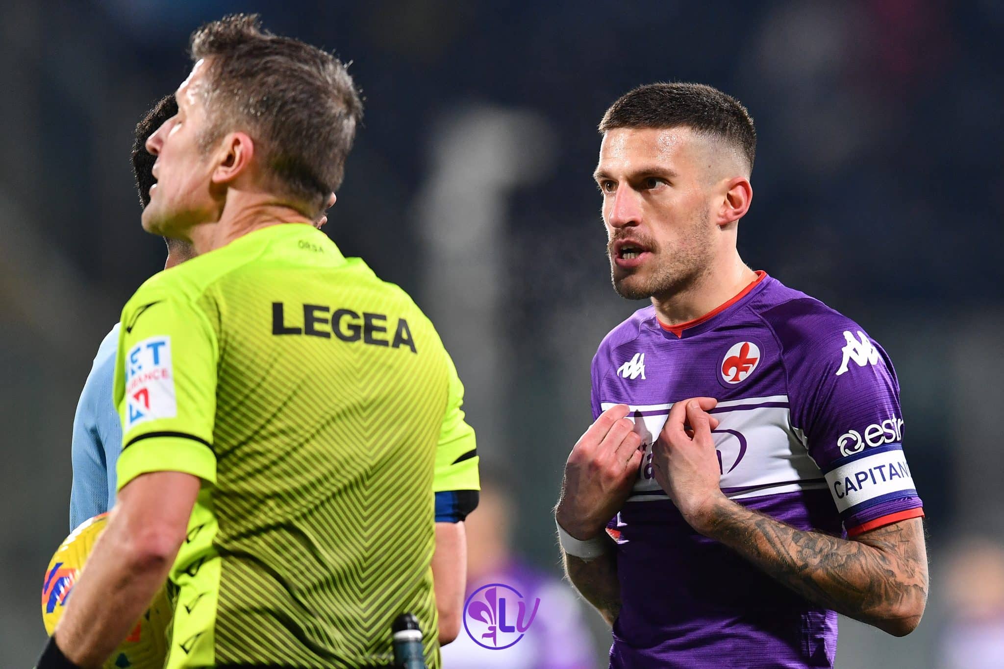 La Fiorentina Salernitana sera arbitrée par La Penna, comme la Juventus Fiorentina 0-3