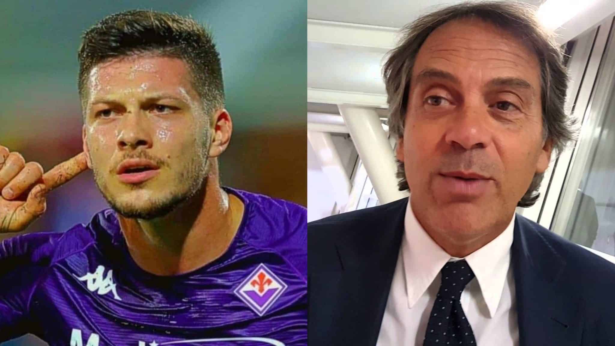 Di Gennaro Jovic colle : « Nous avons besoin de respect pour la Fiorentina.  Les déclarations m&rsquo;ont mis en colère »