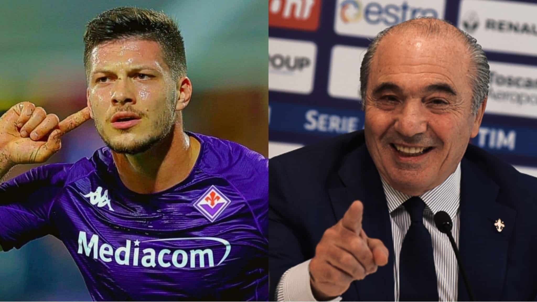 La Fiorentina calme sur Jovic, il restera à Florence au moins deux ans, puis le joueur décidera