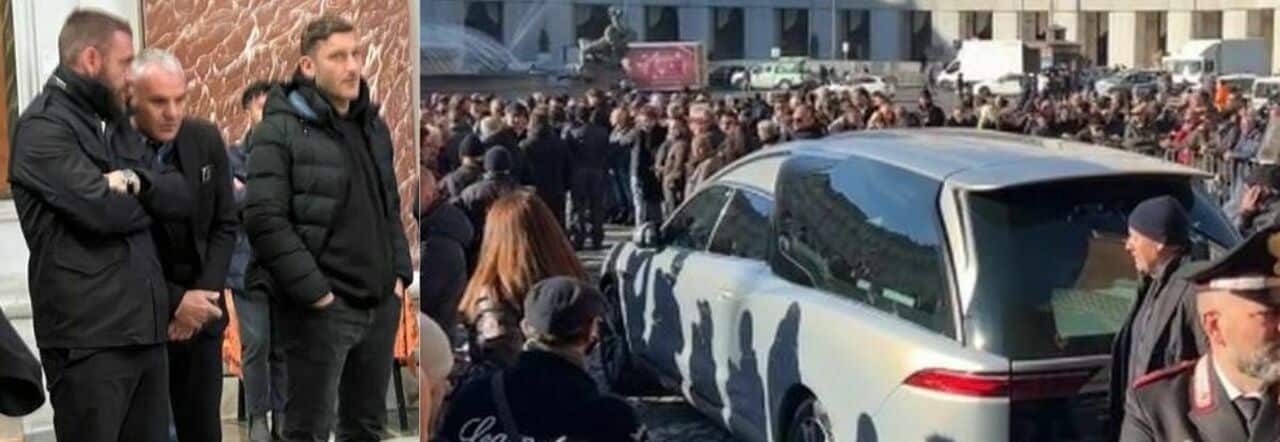 Des milliers de personnes émues par les funérailles de Mihajlovic à Rome, de grandes personnalités sportives présentes