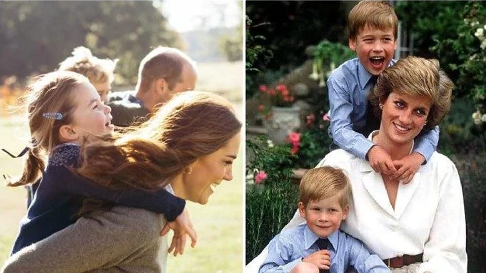 Kate Middleton écrit aux mères et se souvient de Lady Diana : photos de l&rsquo;album de famille