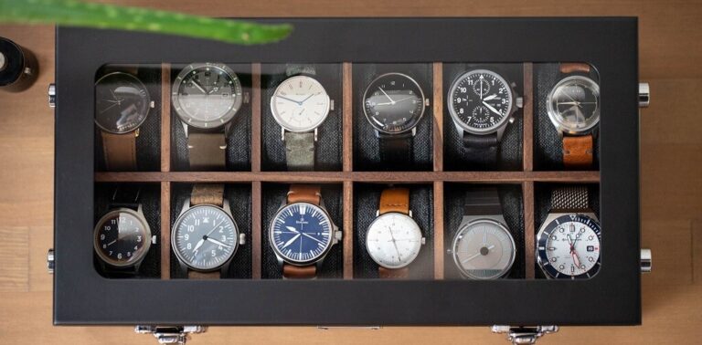 boite montre homme