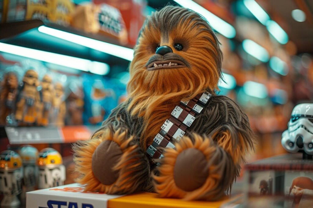 Ou acheter une peluche du film starwars ?