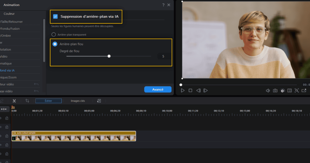 comment enlever simplement le fond dune video