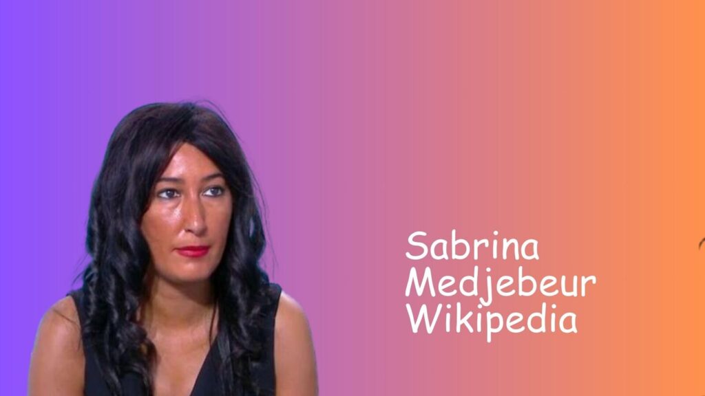 Portrait de Sabrina Medjebeur, une personnalité médiatique discutant de ses origines familiales